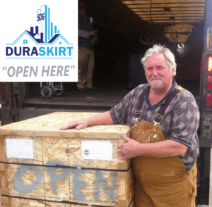 Opening a DURASKIRT Crate