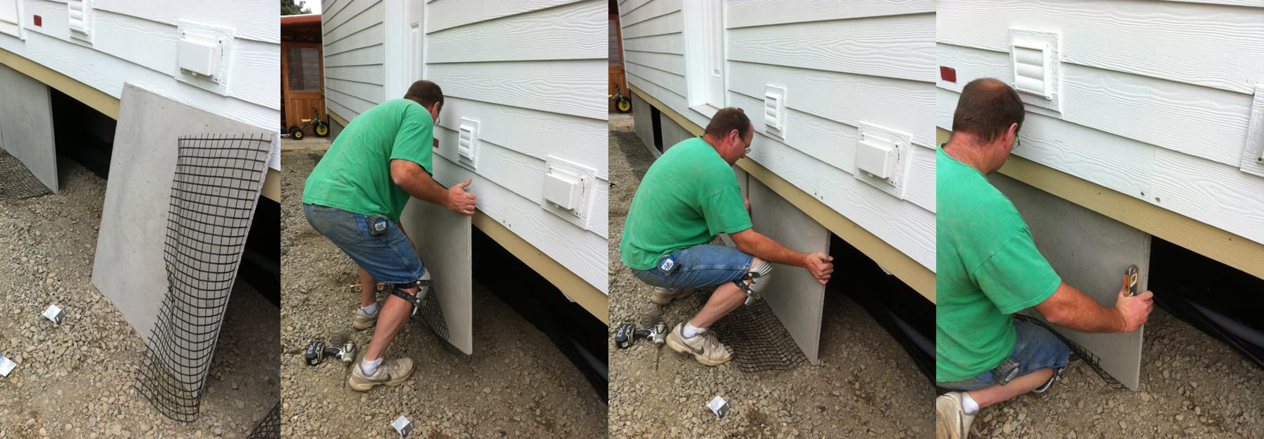 Mobile Home Vinyl Skirting Panels at rhondachappel blog