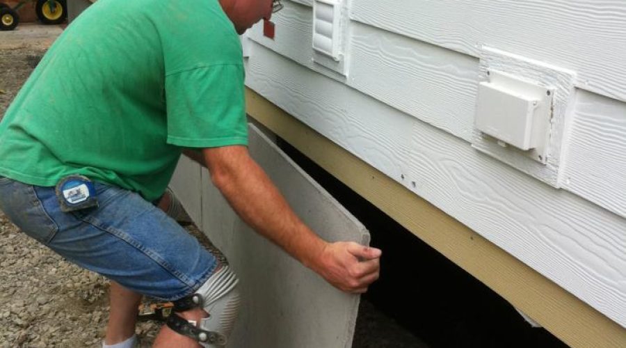 mobile home skirting