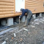 soils preparation for Mobile Home Skirting Installation