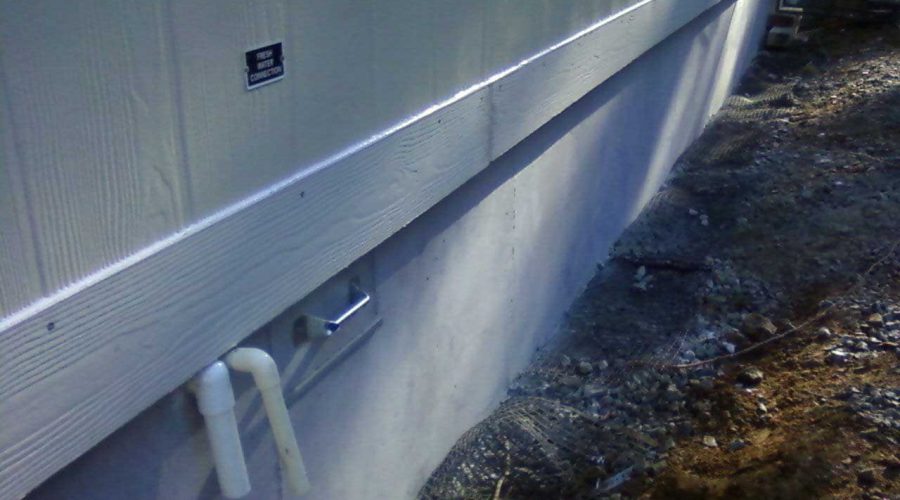 manufactured home skirting