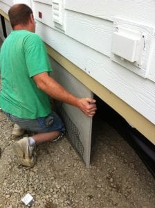 the very best mobile home skirting