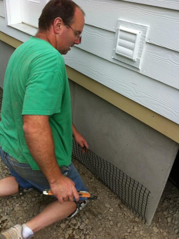 Can concrete backer board be put on the ground? DURASKIRT™ for Life!