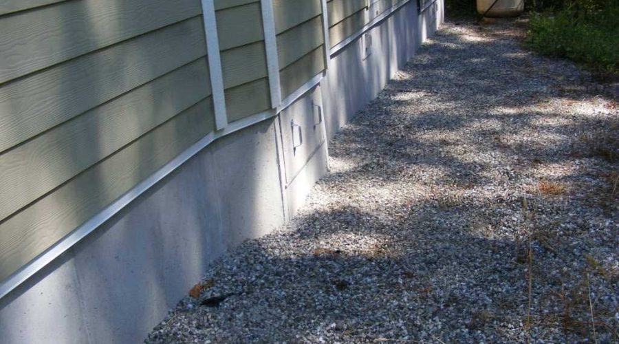 DIY Park Model Skirting