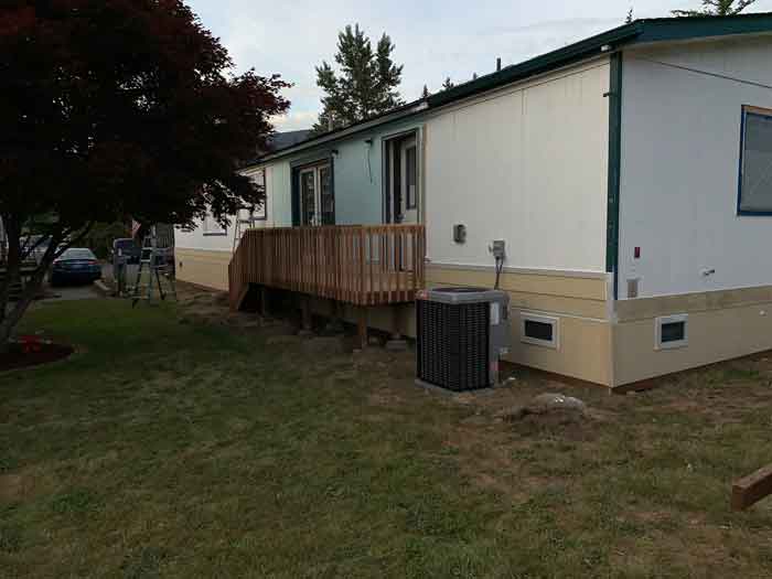 Wood Skirting For Mobiles DURASKIRT™ for Life!