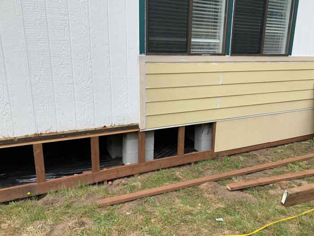 Mobile Home Skirting Panels  Trailer House Underpinning  Skirting Kits  for Manufactured Housing