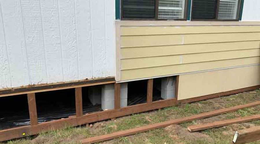 cheap mobile home skirting wood skirting