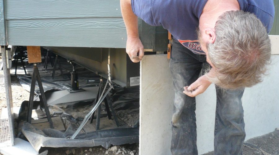 Constructing manufactured homes on permanent foundations differ from stick-framed homes. Although they use similar building methods, these homes also incorporate techniques gleaned from commercially built stPermanent foundation for a manufactured home