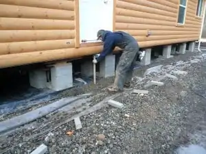 soils preparation for Mobile Home Skirting Installation